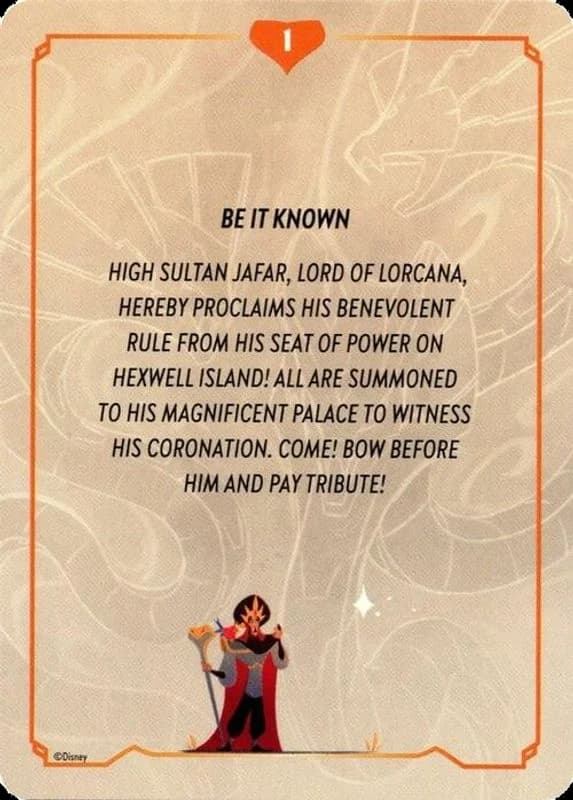 Reign of Jafar Lore Card (1 of 19)