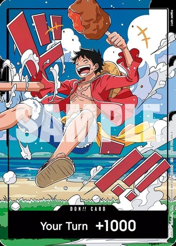 DON!! Card (World United) (Luffy)