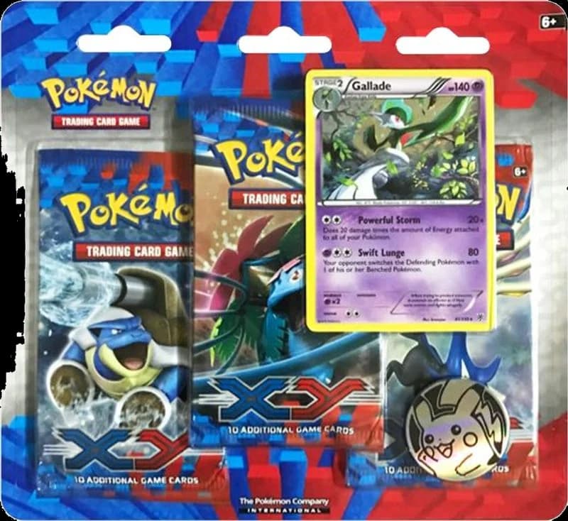 XY 3 Pack Blister [Gallade]