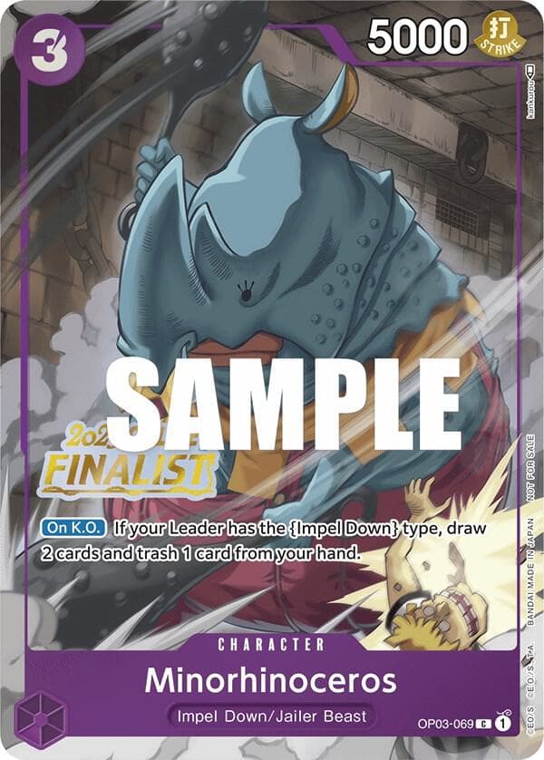 Minorhinoceros (Online Regional 2023) [Finalist]