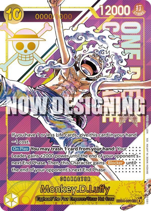 Monkey.D.Luffy - EB04-061 [Serial Number]