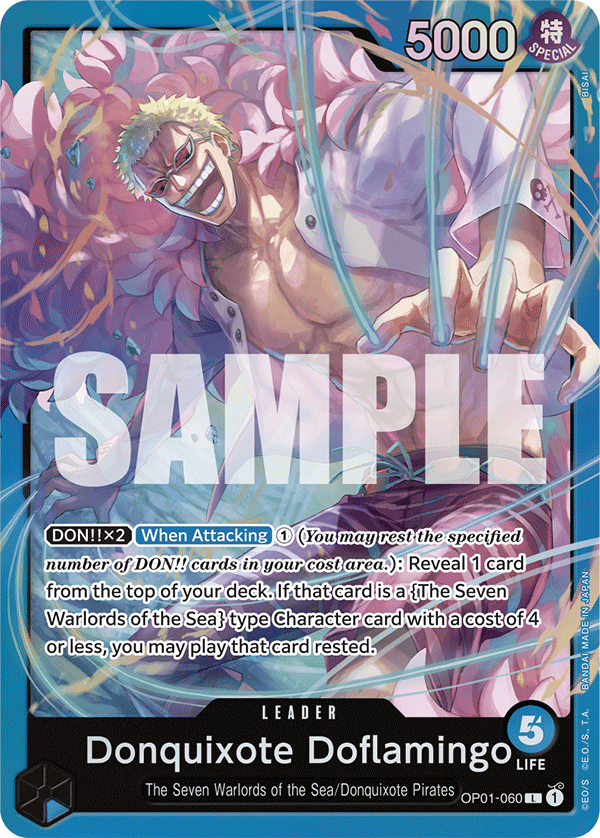 Starter Deck 17: BLUE Donquixote Doflamingo