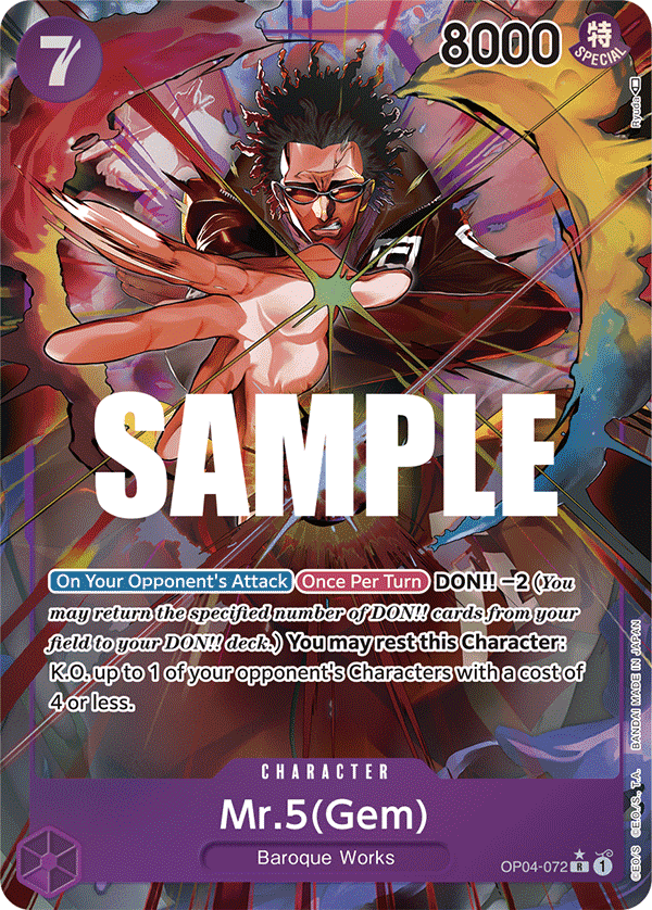 Mr.5 (Gem) (Alternate Art)