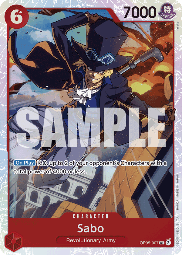 Sabo (OP05-007) (Reprint)