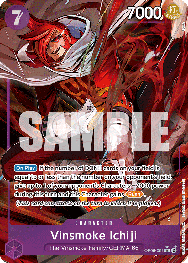 Vinsmoke Ichiji (Alternate Art)