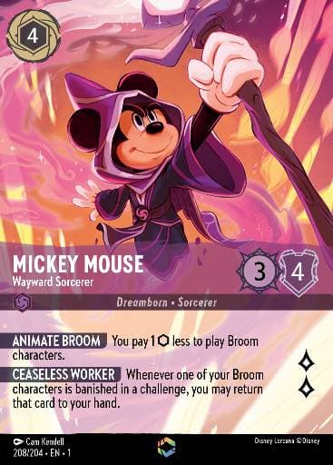Mickey Mouse - Wayward Sorcerer