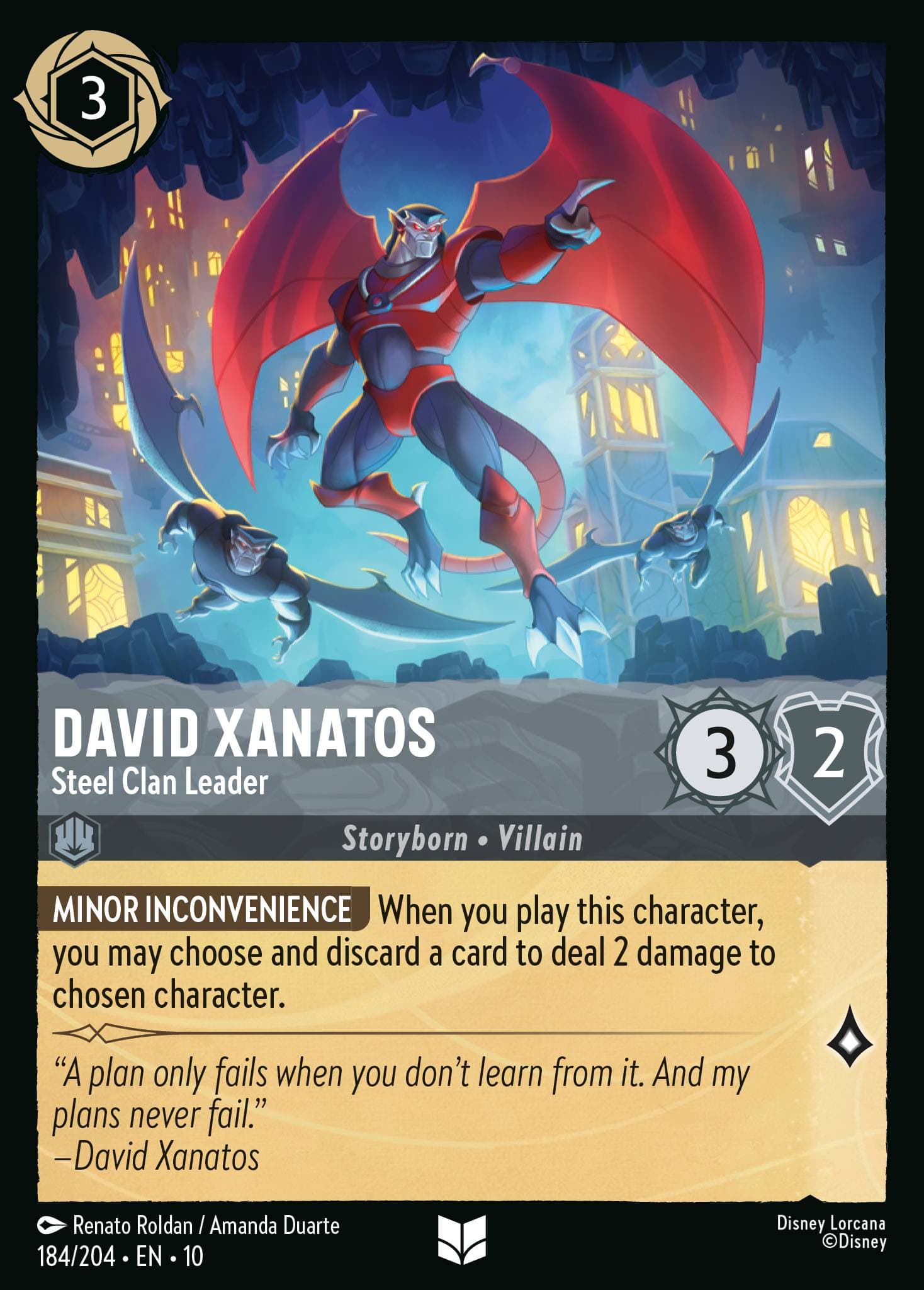 David Xanatos - Steel Clan Leader