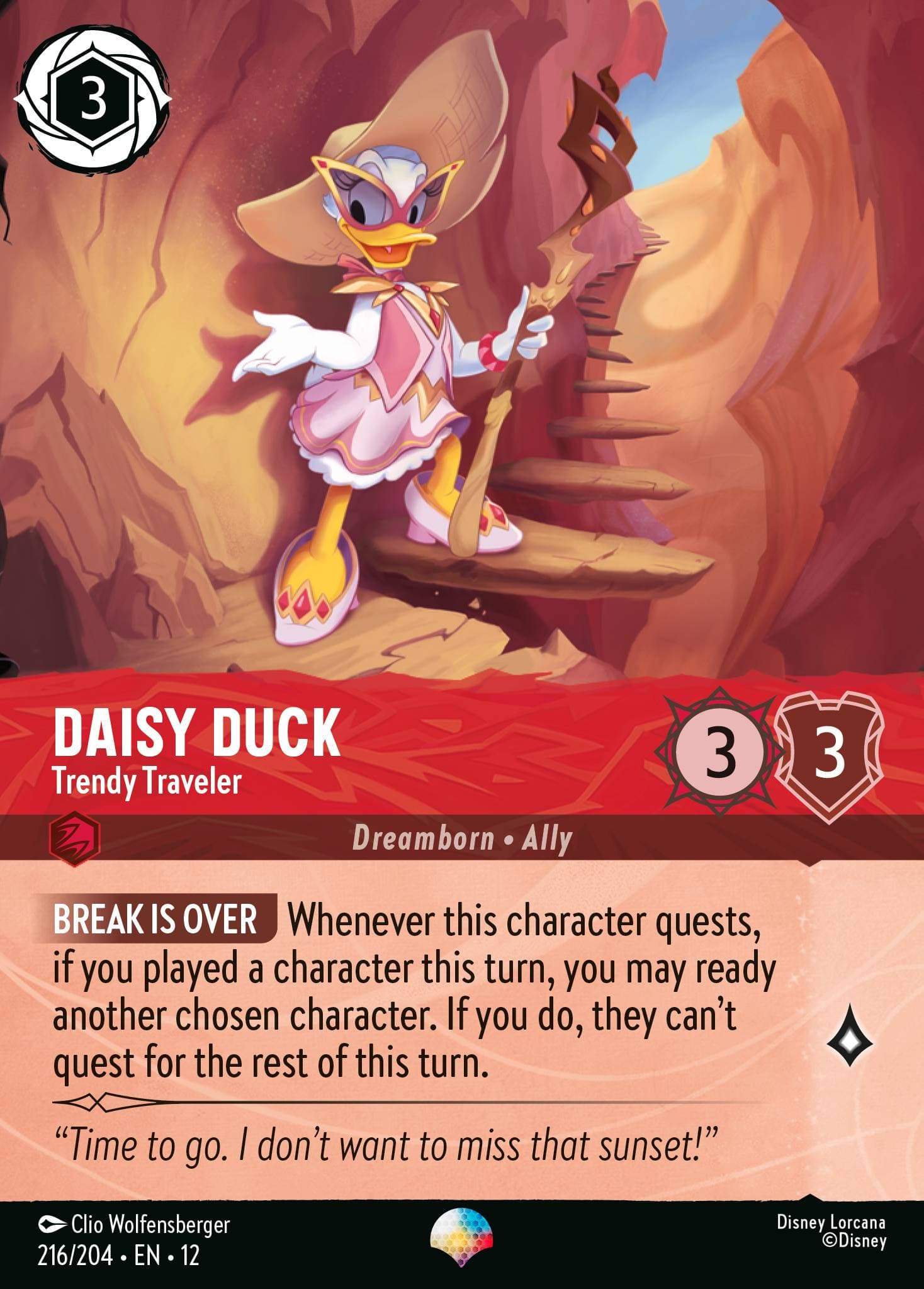Daisy Duck - Trendy Traveler