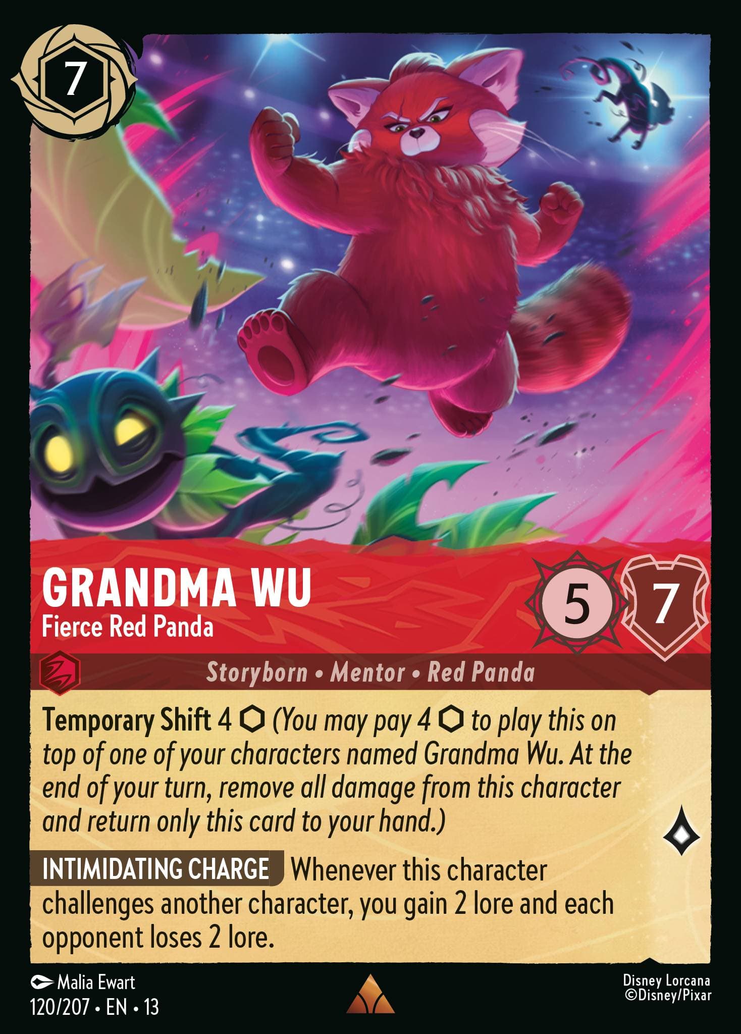 Grandma Wu - Fierce Red Panda