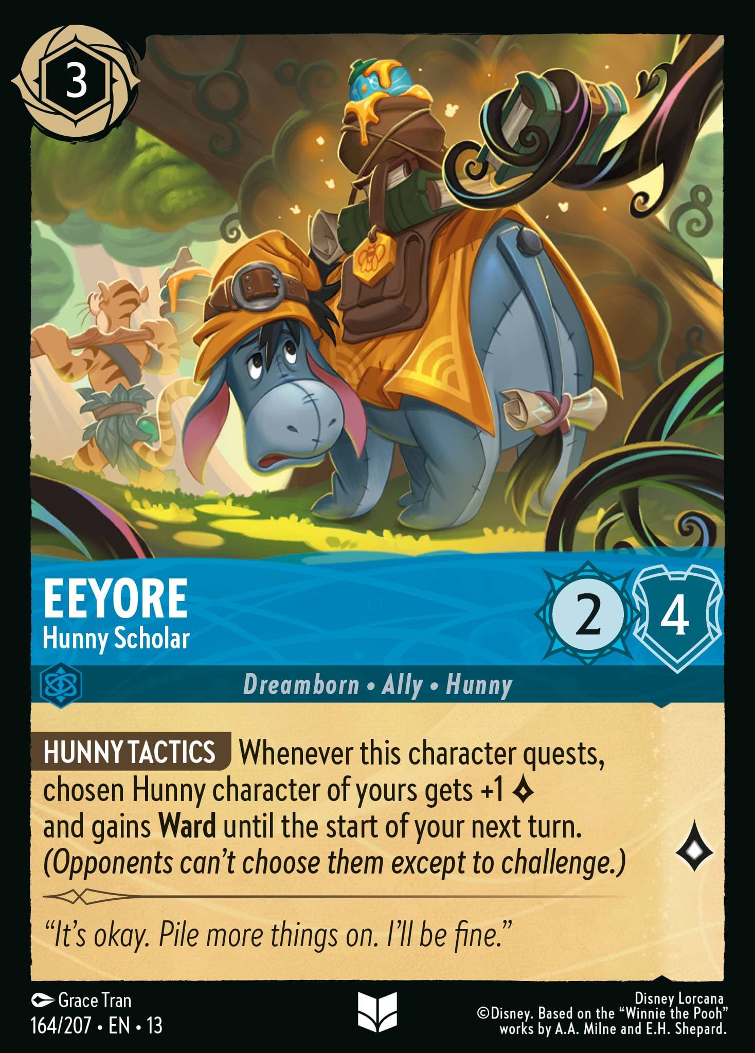 Eeyore - Hunny Scholar