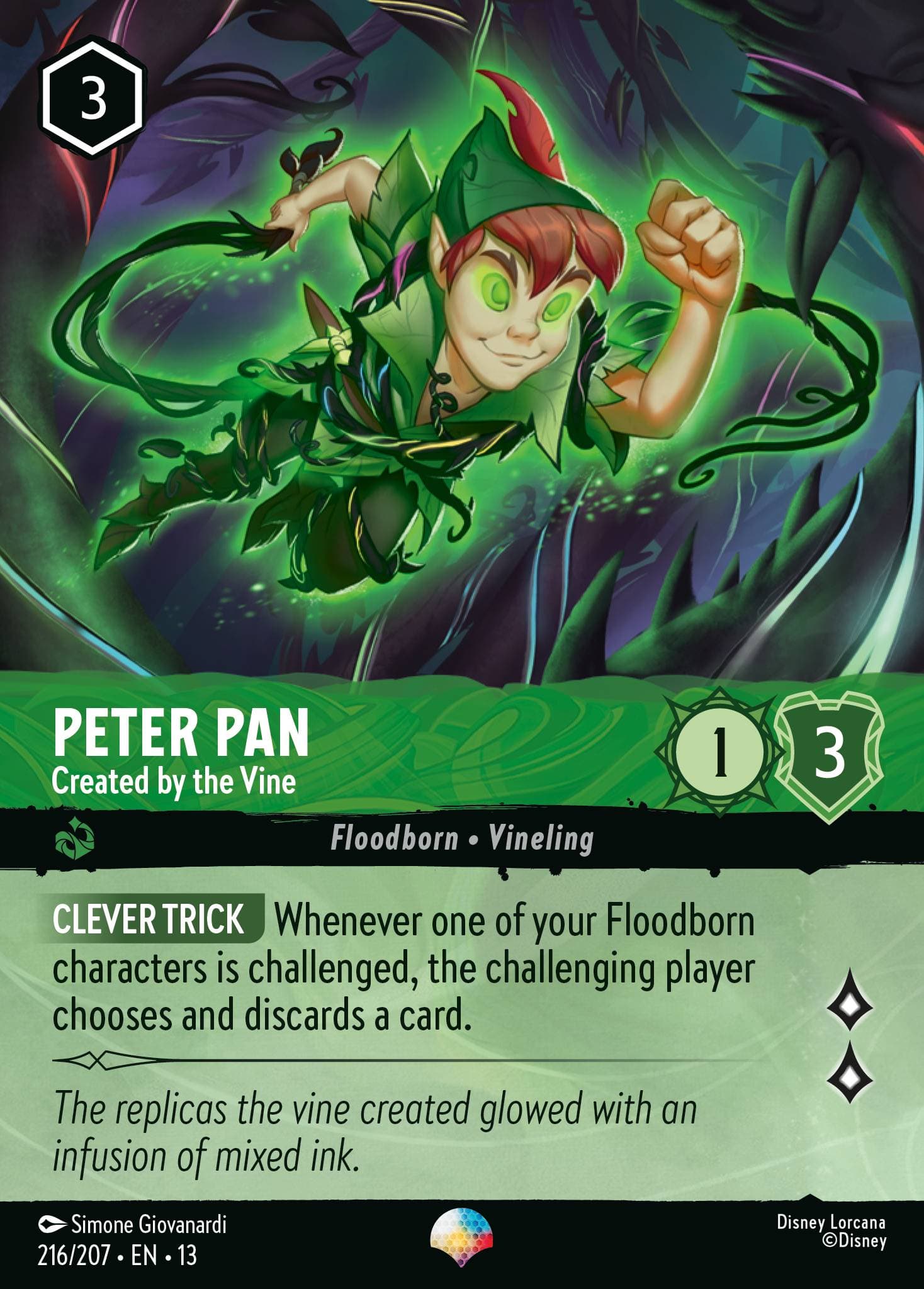Peter Pan - Created by the Vine