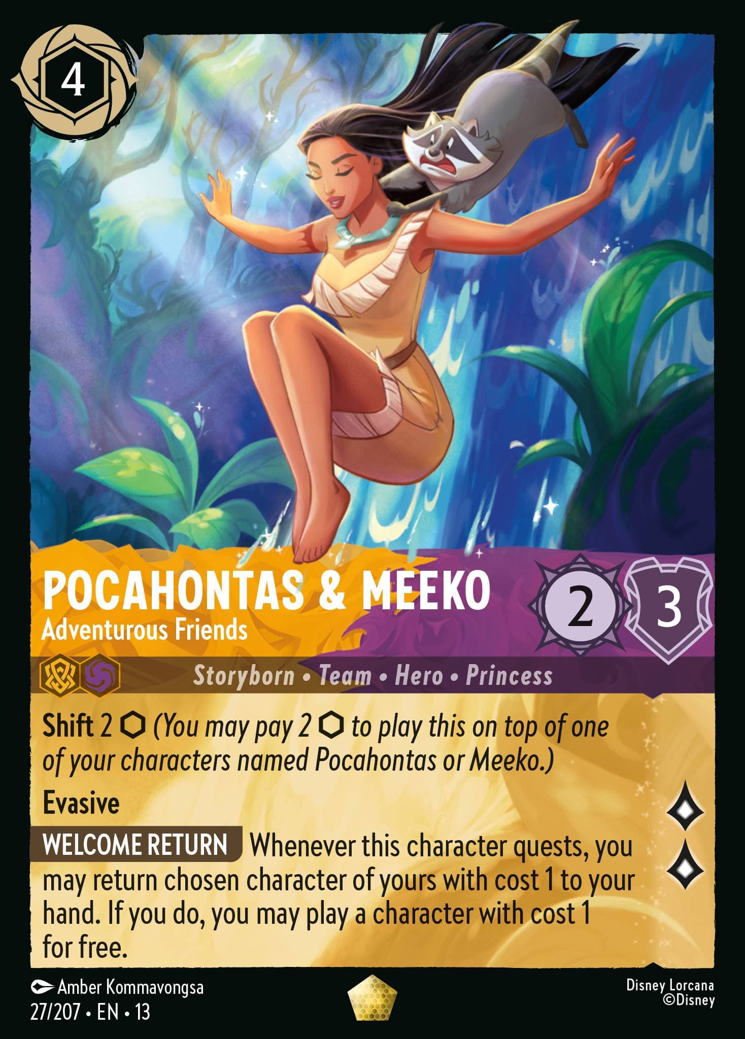Pocahontas e Meeko - Amici Avventurosi