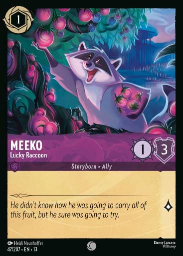Meeko - Lucky Raccoon