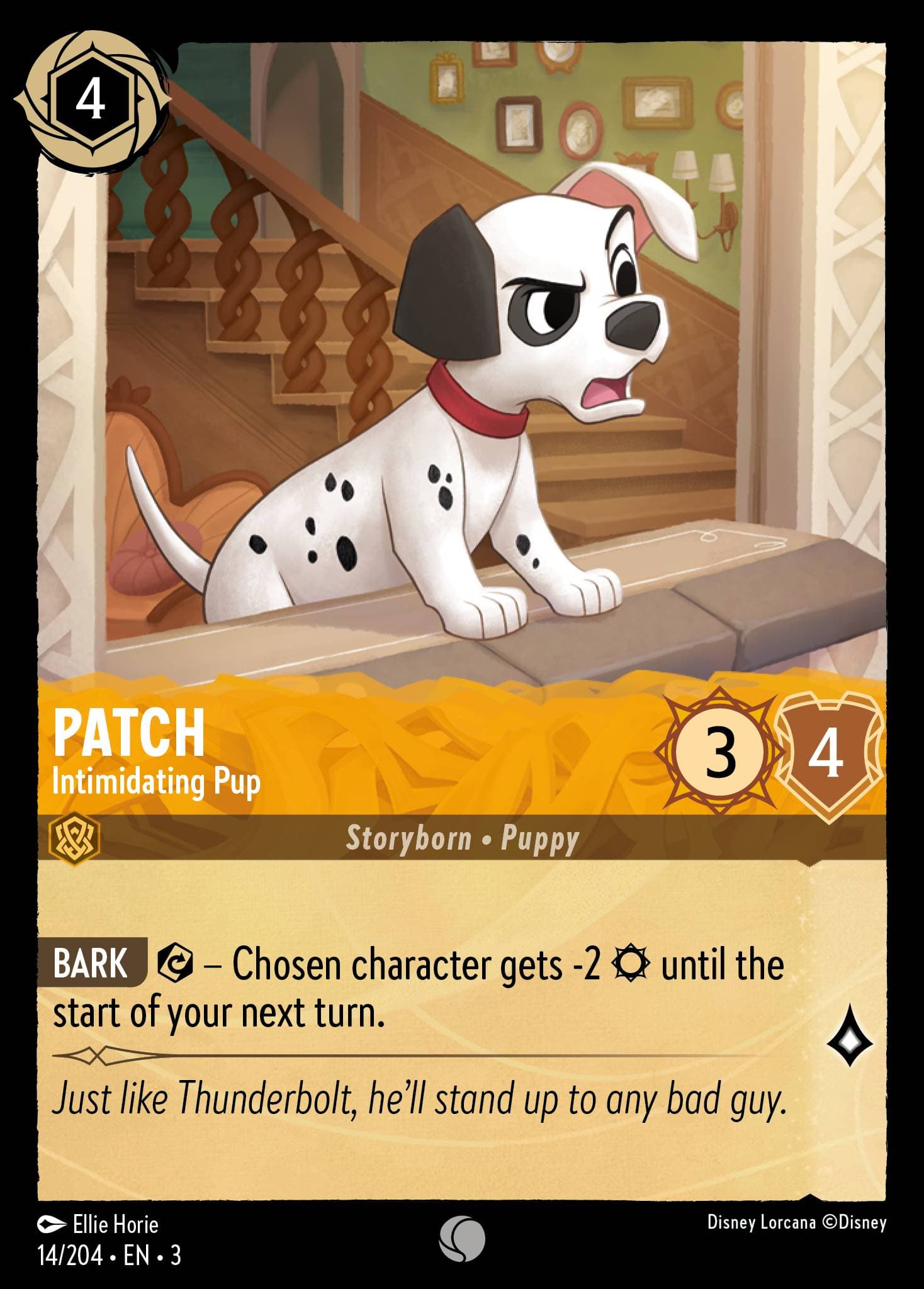 Patch - Chiot intimidant