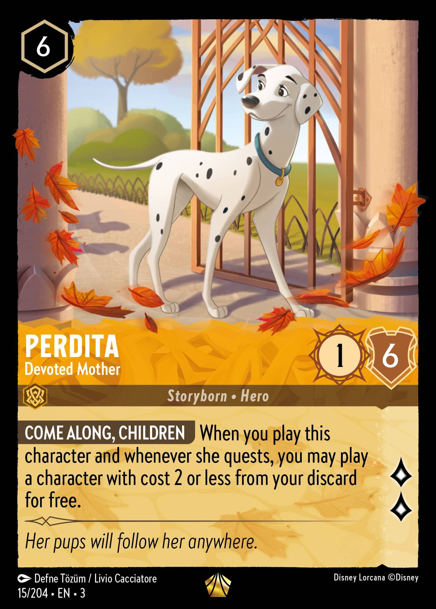 Perdita - Mère dévouée