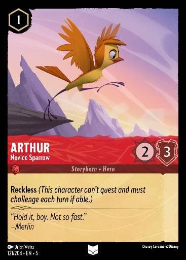 Arthur - Novice Sparrow