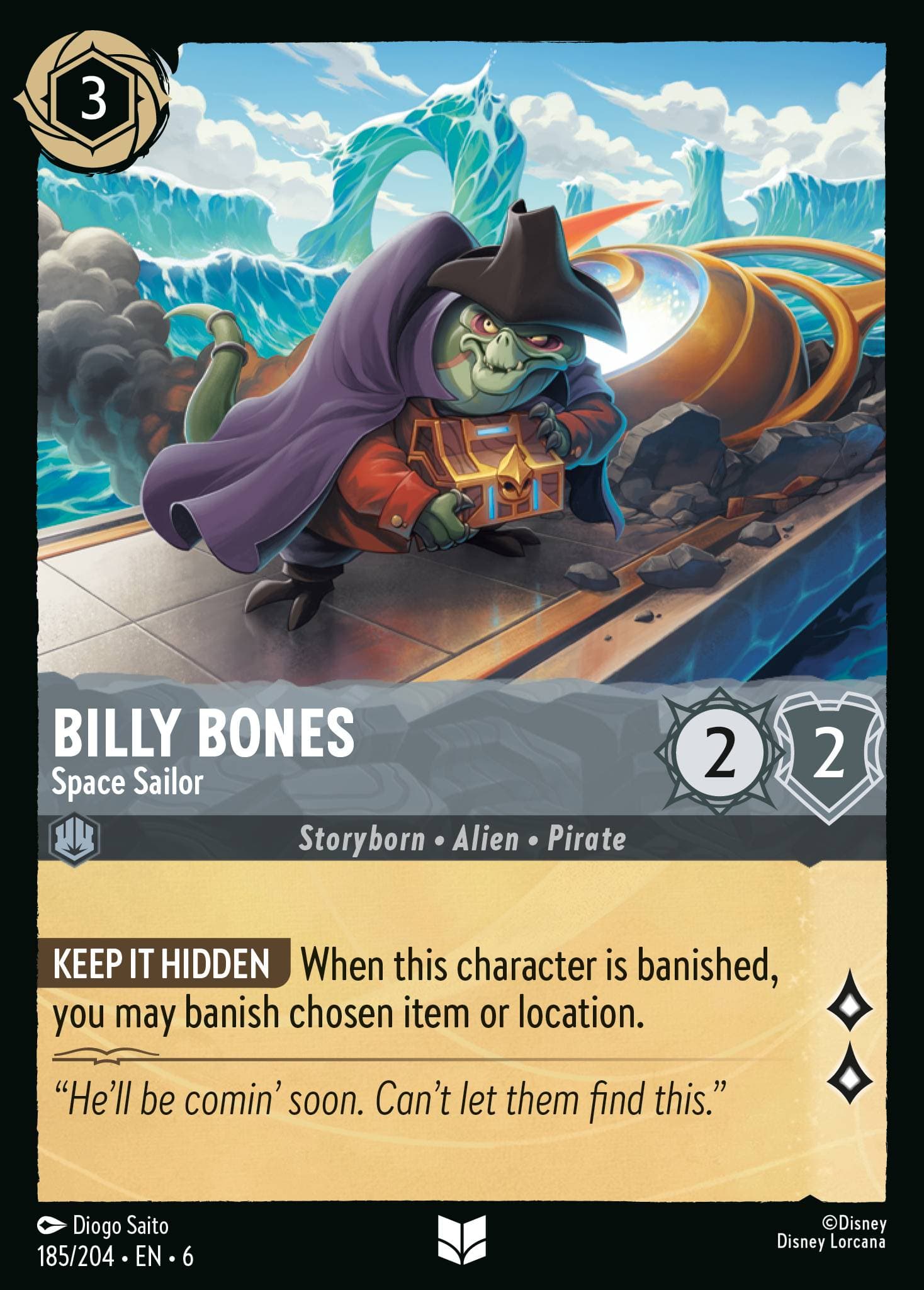 Billy Bones - Marin de l'espace