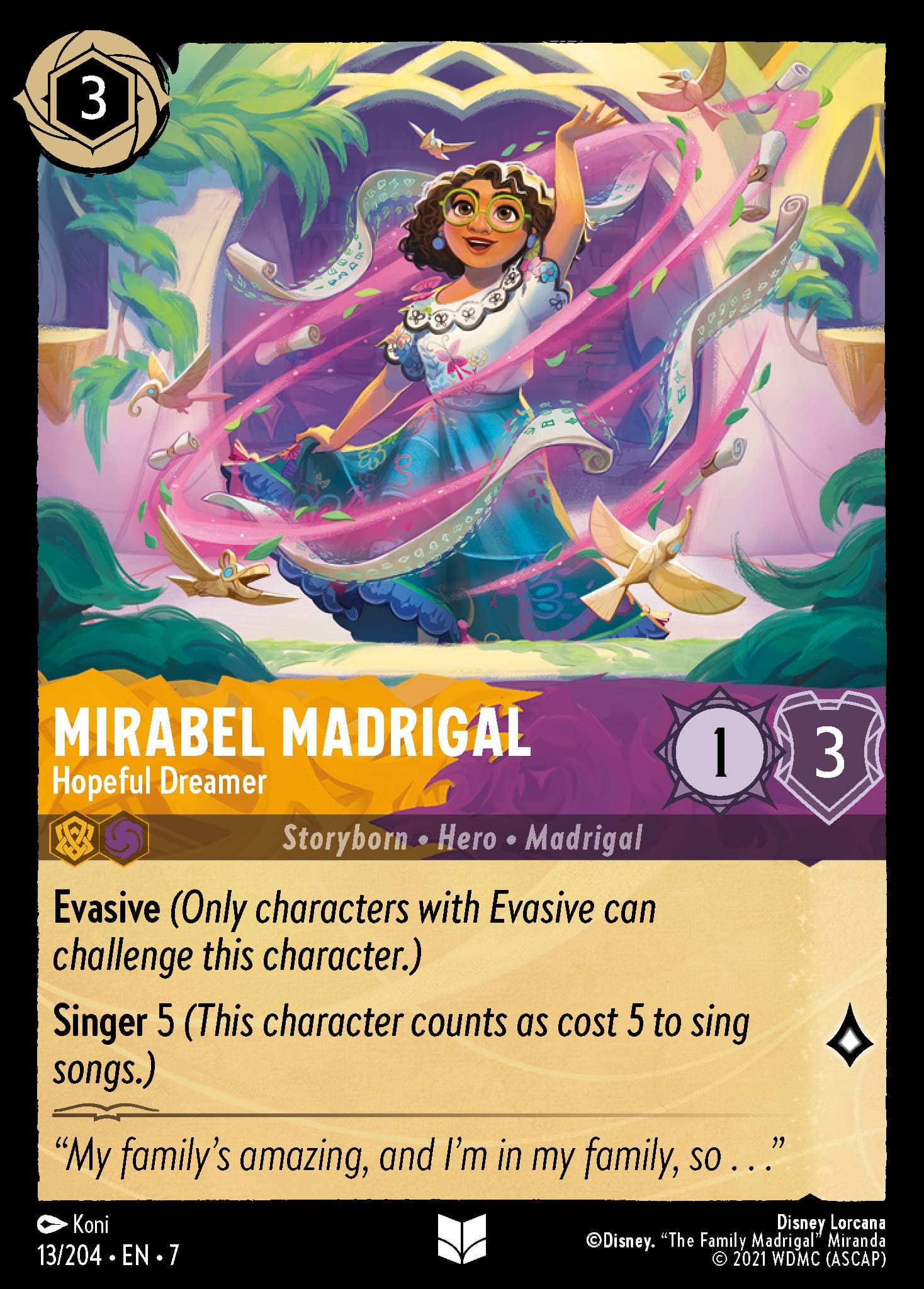 Mirabel Madrigal - Sognatrice Speranzosa