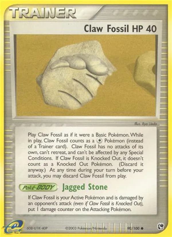 Klauenfossil
