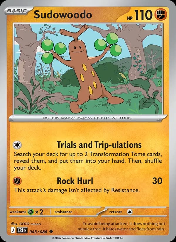 Sudowoodo
