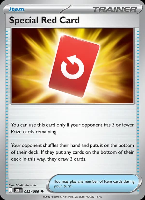 Special Red Card