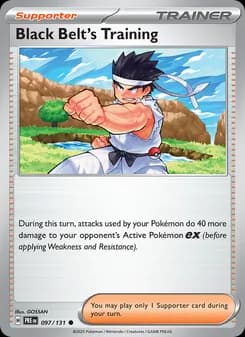Black Belt's Training