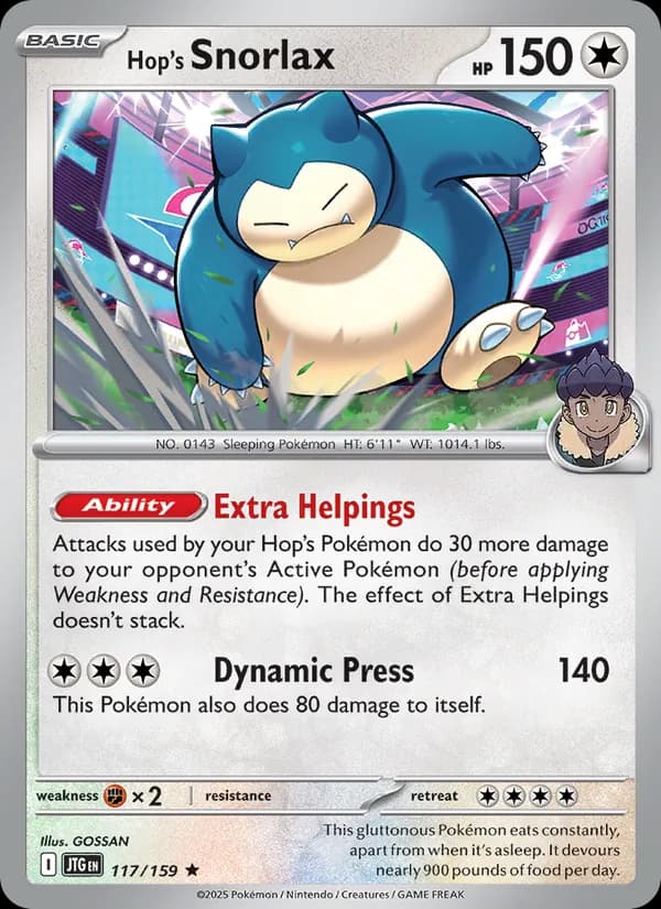 Snorlax di Hop