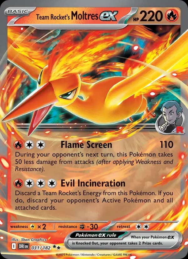 Moltres ex da Equipe Rocket