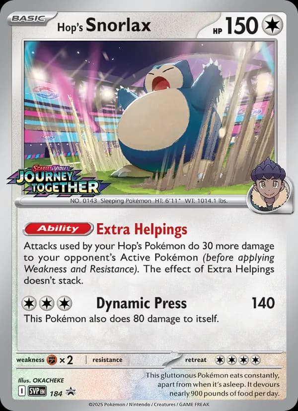 Snorlax di Hop