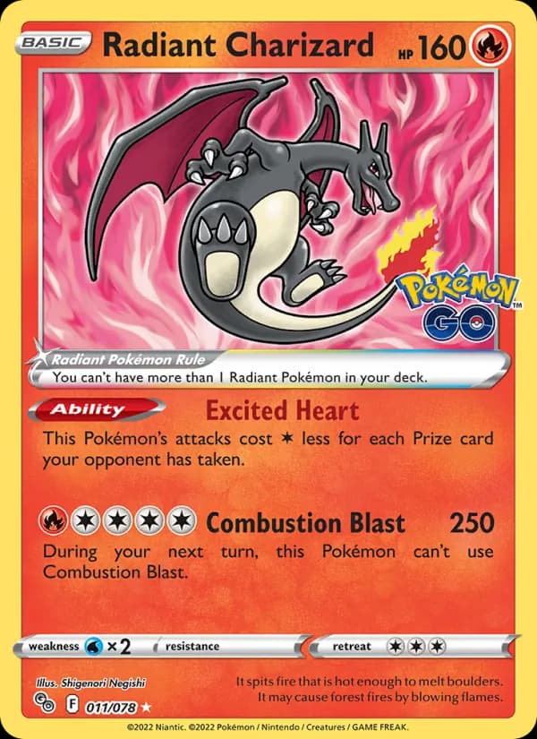 Charizard Radiante