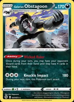 Galarian Obstagoon