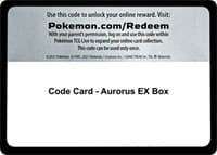 Code Card - Aurorus EX Box