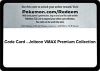 Code Card - Jolteon VMAX Premium Collection