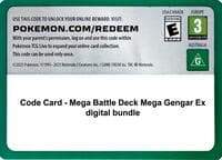 Code Card - Mega Battle Deck Mega Gengar Ex digital bundle