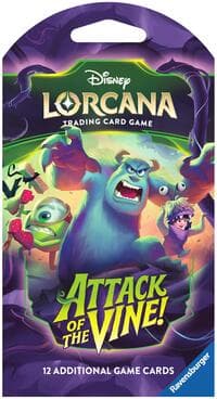 Disney Lorcana: Attack of the Vine! Sleeved Booster Pack