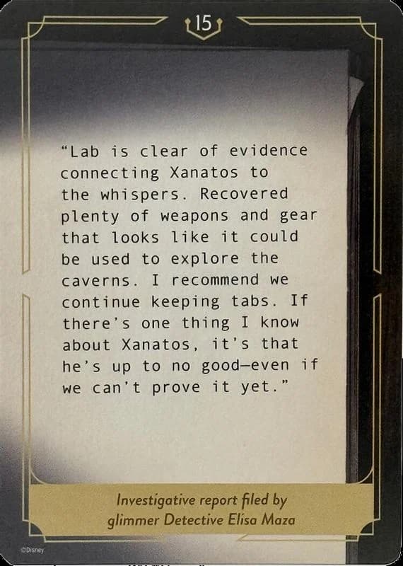 Whispers in the Well Case File Cards (15 of 18)