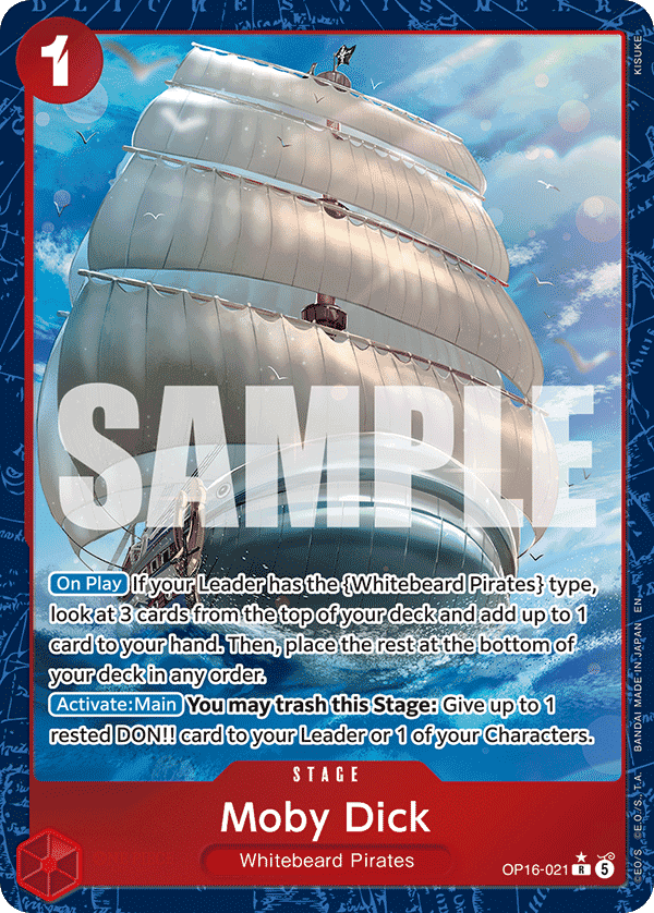 Moby Dick (Alternate Art)